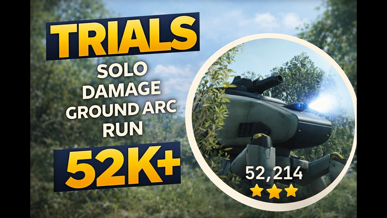 Solo Damage Ground ARC Run 52K+ | ARC Raiders