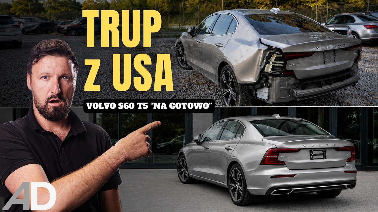 Kupił, zrobił... żałuje!? Naprawa, konwersja, ceny części... Volvo S60 z USA 