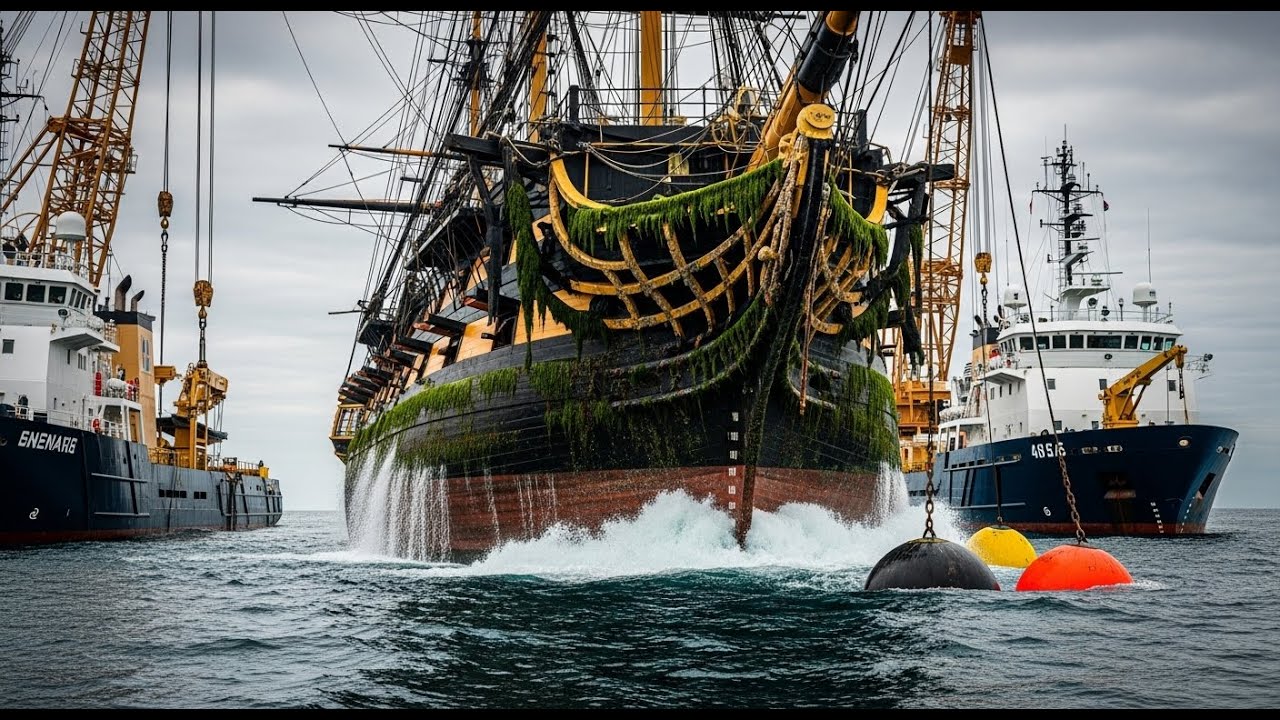 Ancient Tech Revived: The Art of Restoring HMS Victory