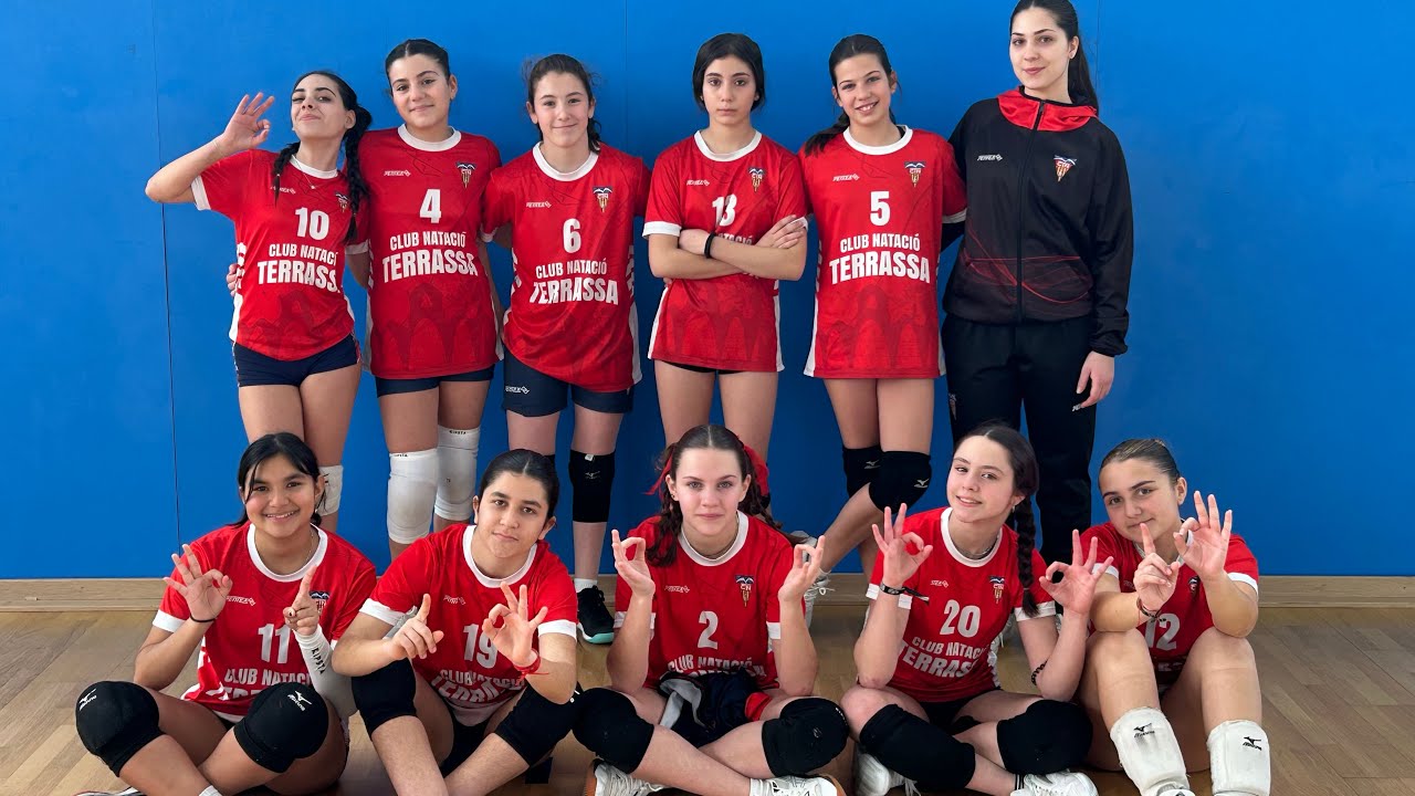¡CNTerrassa Voleibol infantil B está emitiendo en directo!