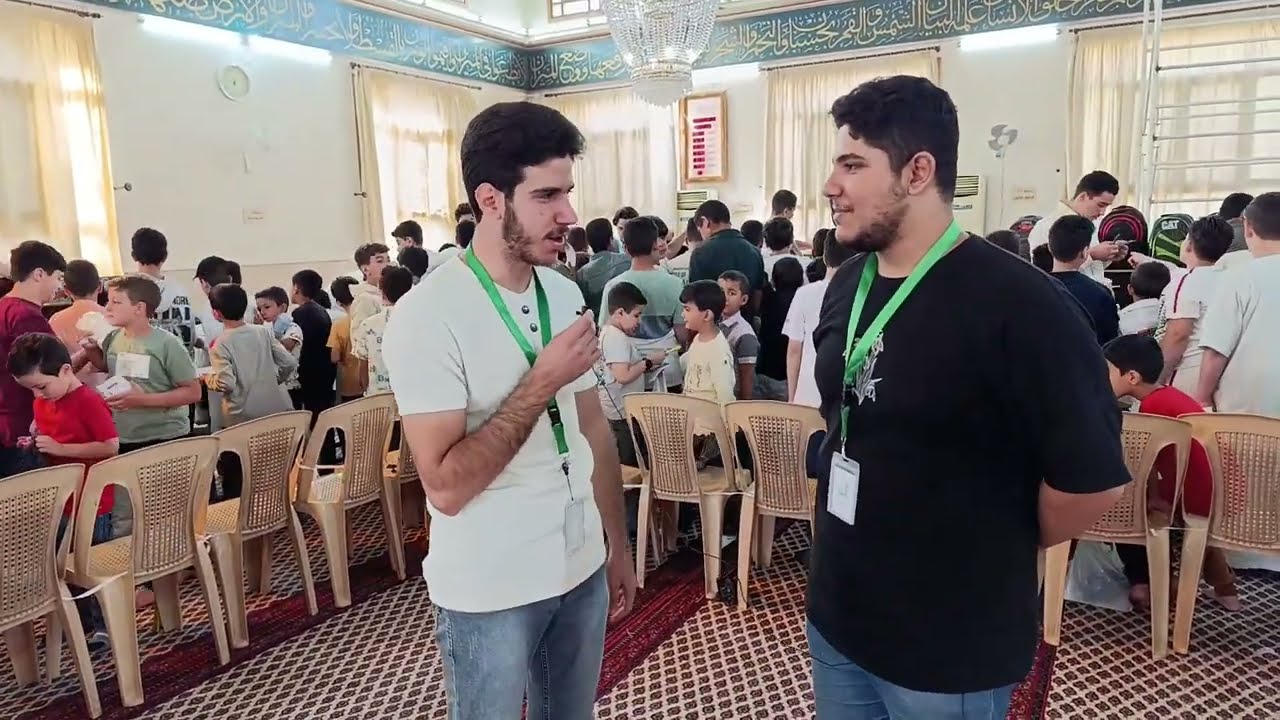 مقابلة بسطات سوق النقاط في مسجد الرضا 2025