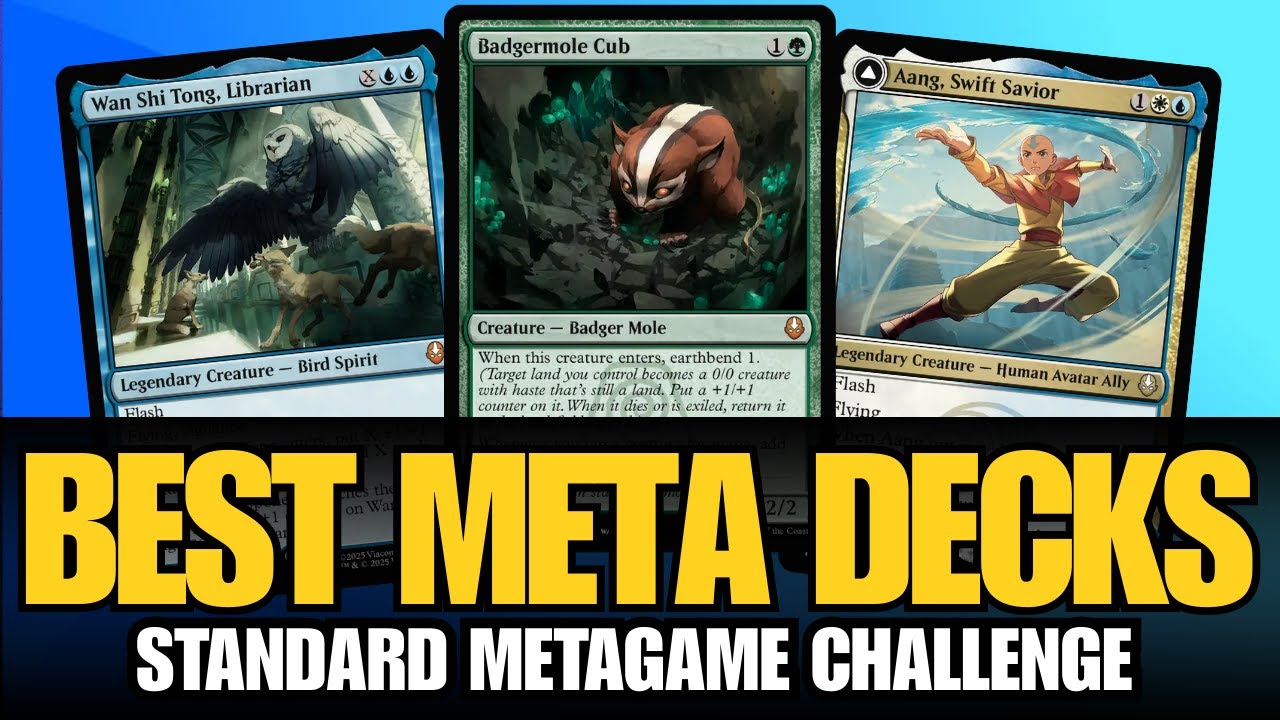 Руководство по стандарту MTG Arena: доминируйте с лучшими колодами в испытании Metagame