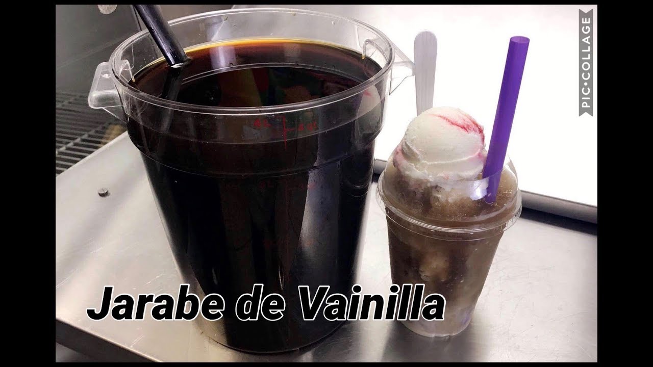 Jarabe de Vainilla Negra Estilo8a PARA NEGOCIO