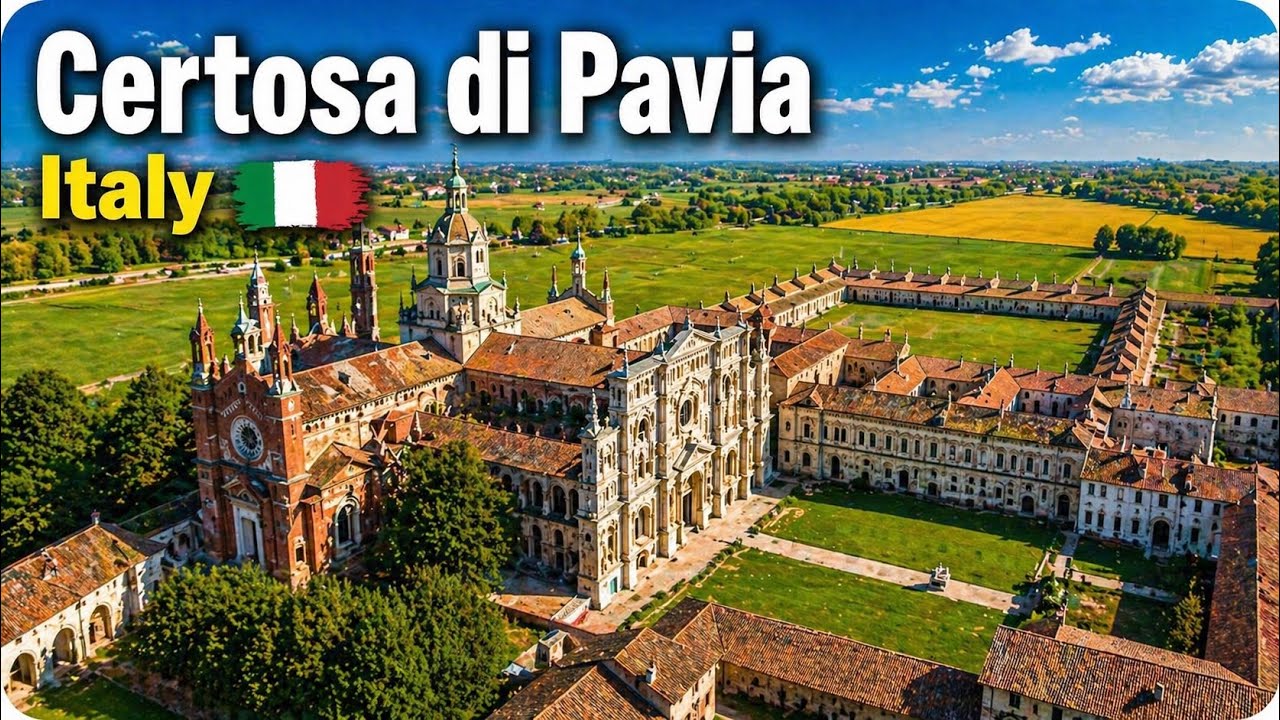 Certosa di Pavia: Italy's Best Kept Monastery Secret in 4k