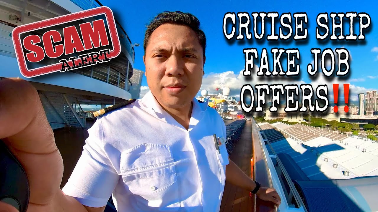BE CAREFUL FAKE CRUISE SHIP JOB OFFERS  ‼️ Don’t waste your money!