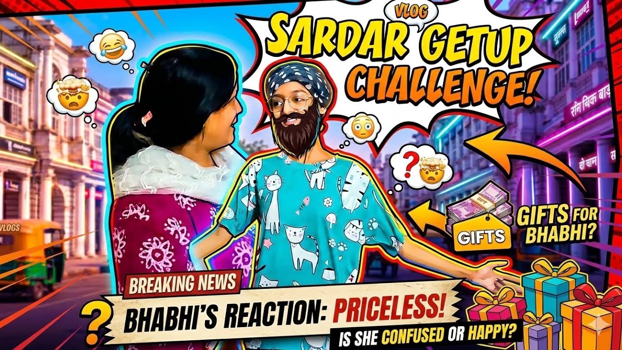 Sardar Ji Bankar Bhabhi Ko Shock Kar Diya! 😱 (Priceless Reaction)