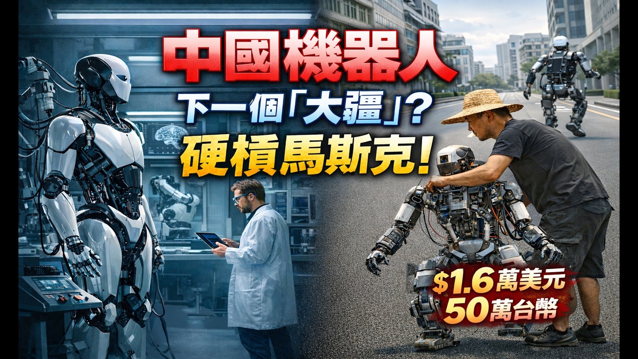 中國機器人會成為下一個「大疆」嗎？從深圳供應鏈到政策紅利，拆解宇樹與優必選以「中國速度」硬槓馬斯克 #宇樹科技 #優必選 #Unitree #UBTECH #中國製造 #地緣政治 #新質生產力