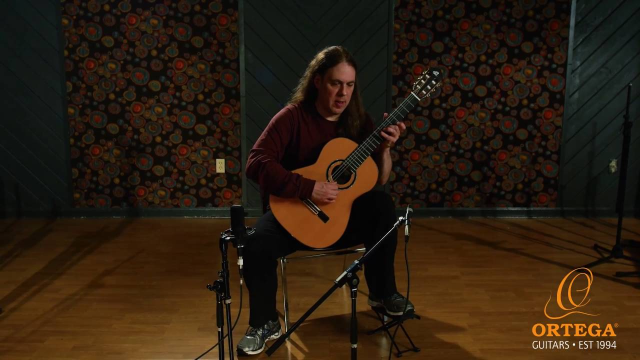 Ortega Guitar artist Steve Marchena performs 