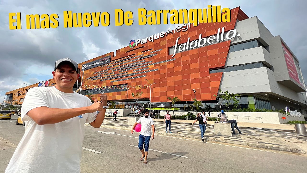 Asi es el Nuevo Centro Comercial PARQUE ALEGRA en BARANQUILLA