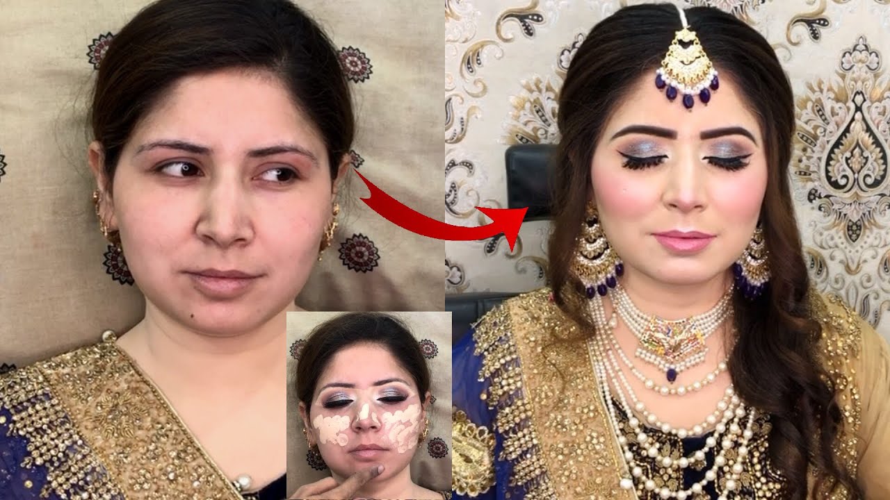 Soft Nikah and engagement makeup tutorial || walima bridal makeup || Blush with Amna