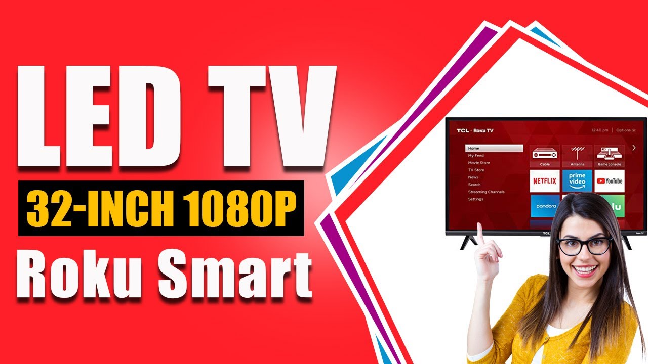 TCL 32S327 32-Inch 1080p Roku Smart LED TV (2018