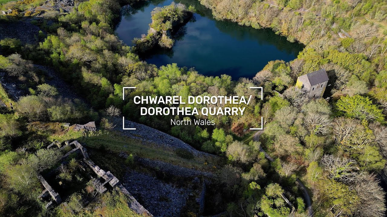 Chwarel Dorothea Quarry, North Wales (4k)