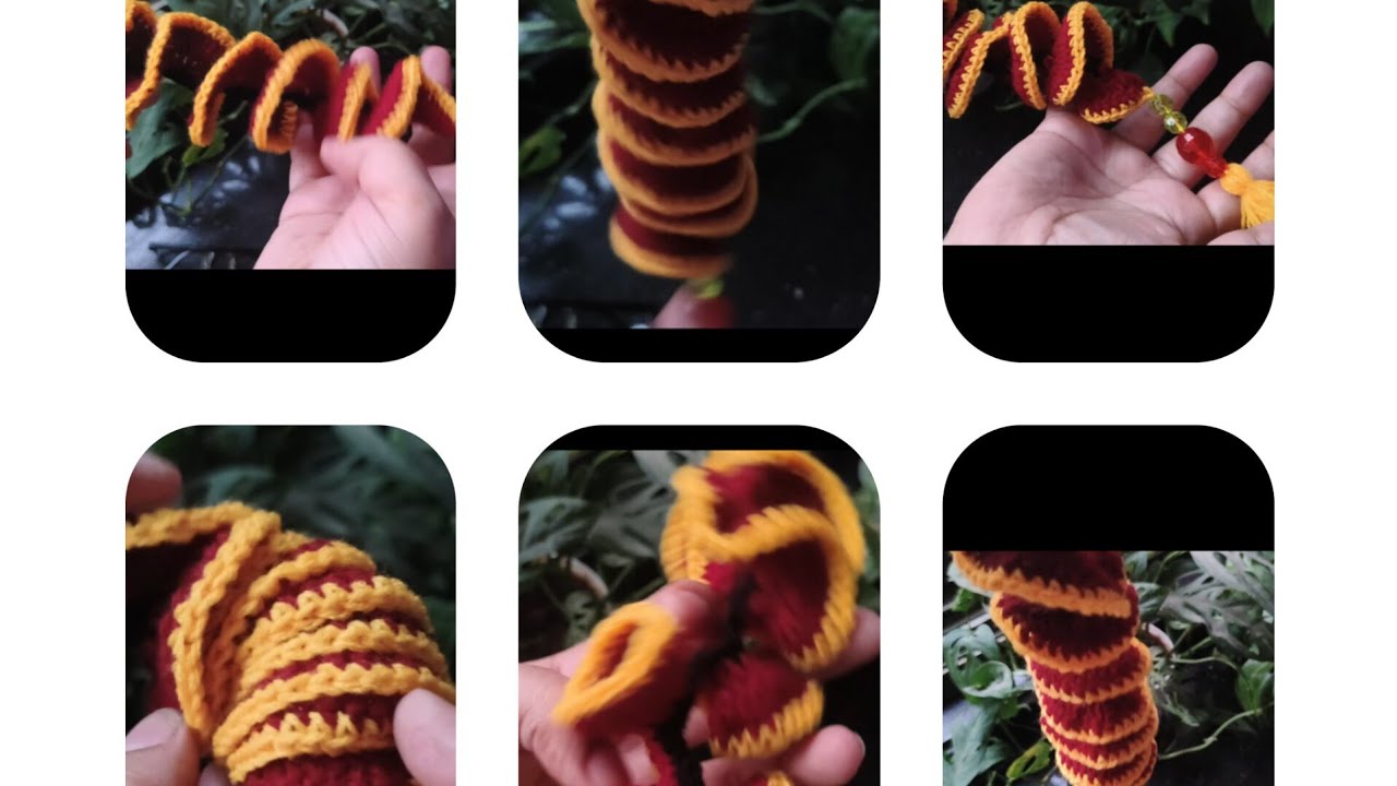 Crochet wind spinner 🧶 super easy 