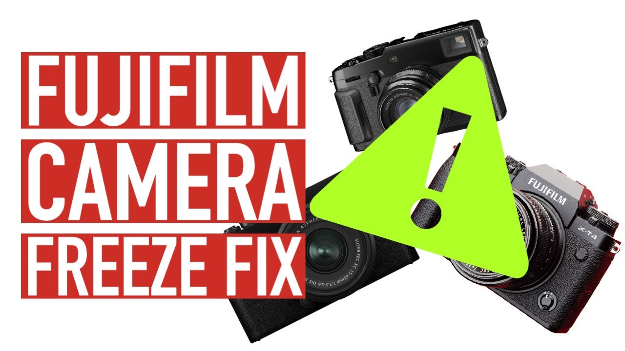 Fujifilm Camera Freezing Fix | X-T4, X-Pro3 & X-E4