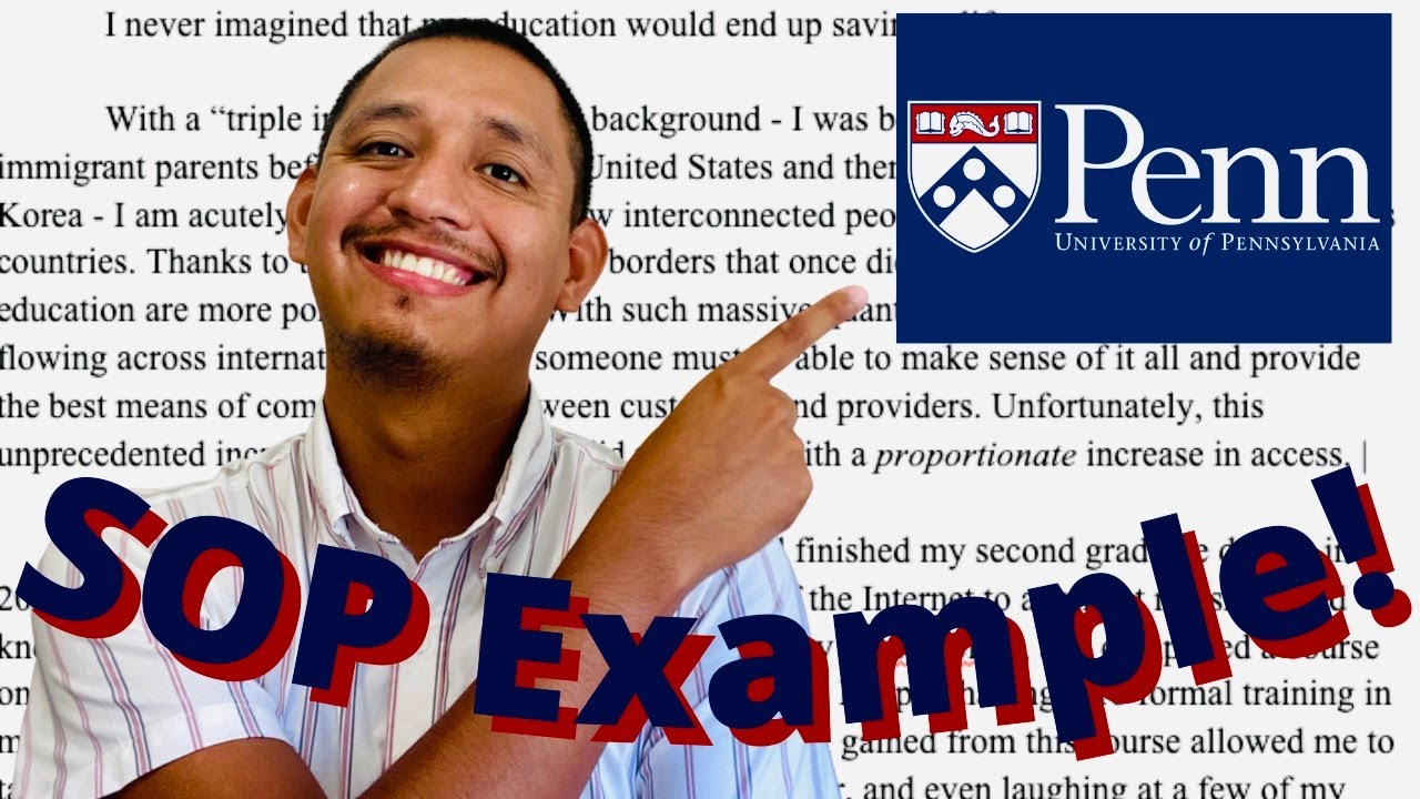 STATEMENT OF PURPOSE MASTERS EXAMPLE | UPENN MCIT ONLINE | UPENN ENGINEERING | COMPUTER TECHNOLOGY