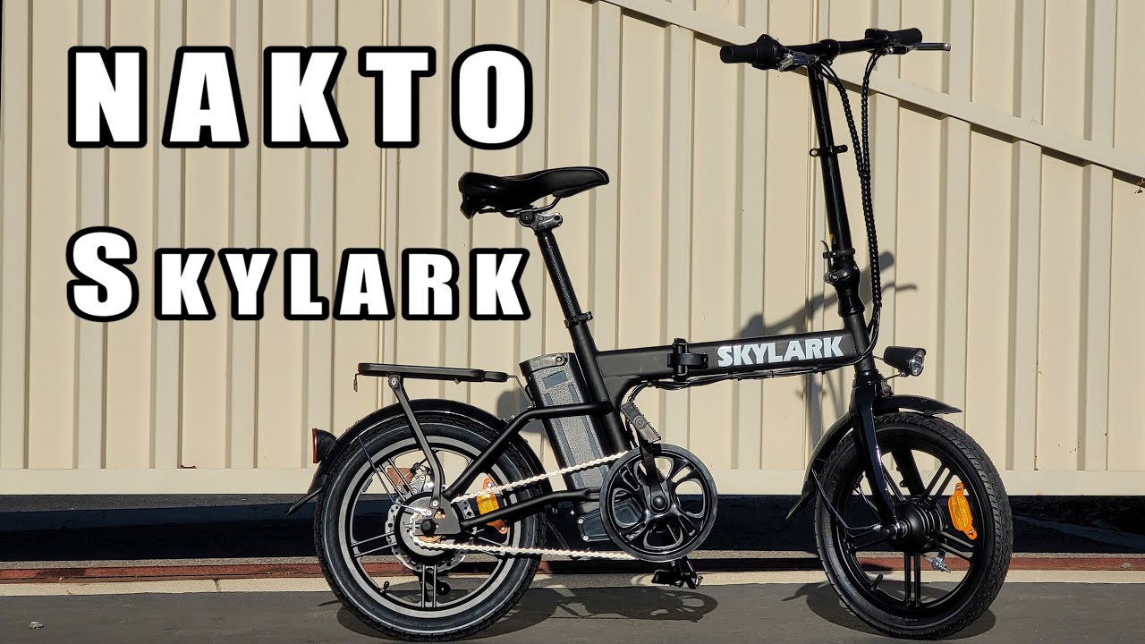 NAKTO Skylark Folding Electric Bike Review 🚲