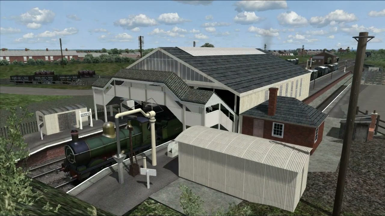 Wheatley to Princes Risborough by steam train (simulation)