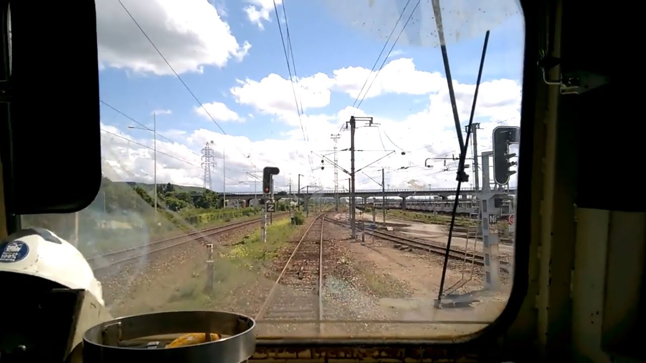 De Rouen RD au cimetière de Sotteville en Class 66123