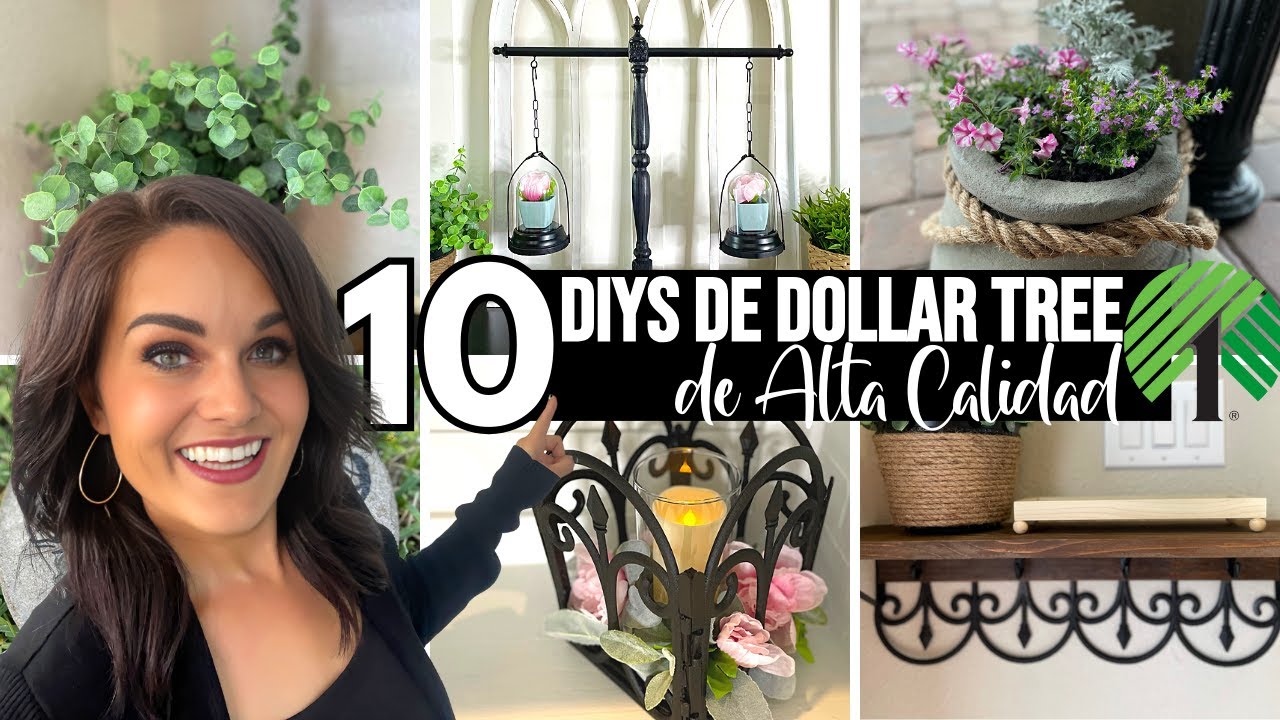 ¡El mejor DIY de DOLLAR TREE que has visto este año!