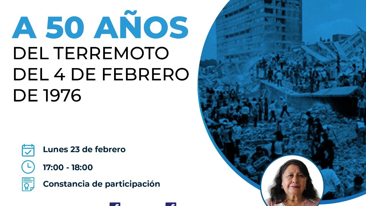 Conferencia ICAF - A 50 años del terremoto del 4 de febrero de 1976