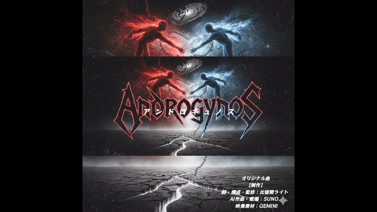 Androgynos 運命の赤い糸 heavymetal オリジナル曲（original song）