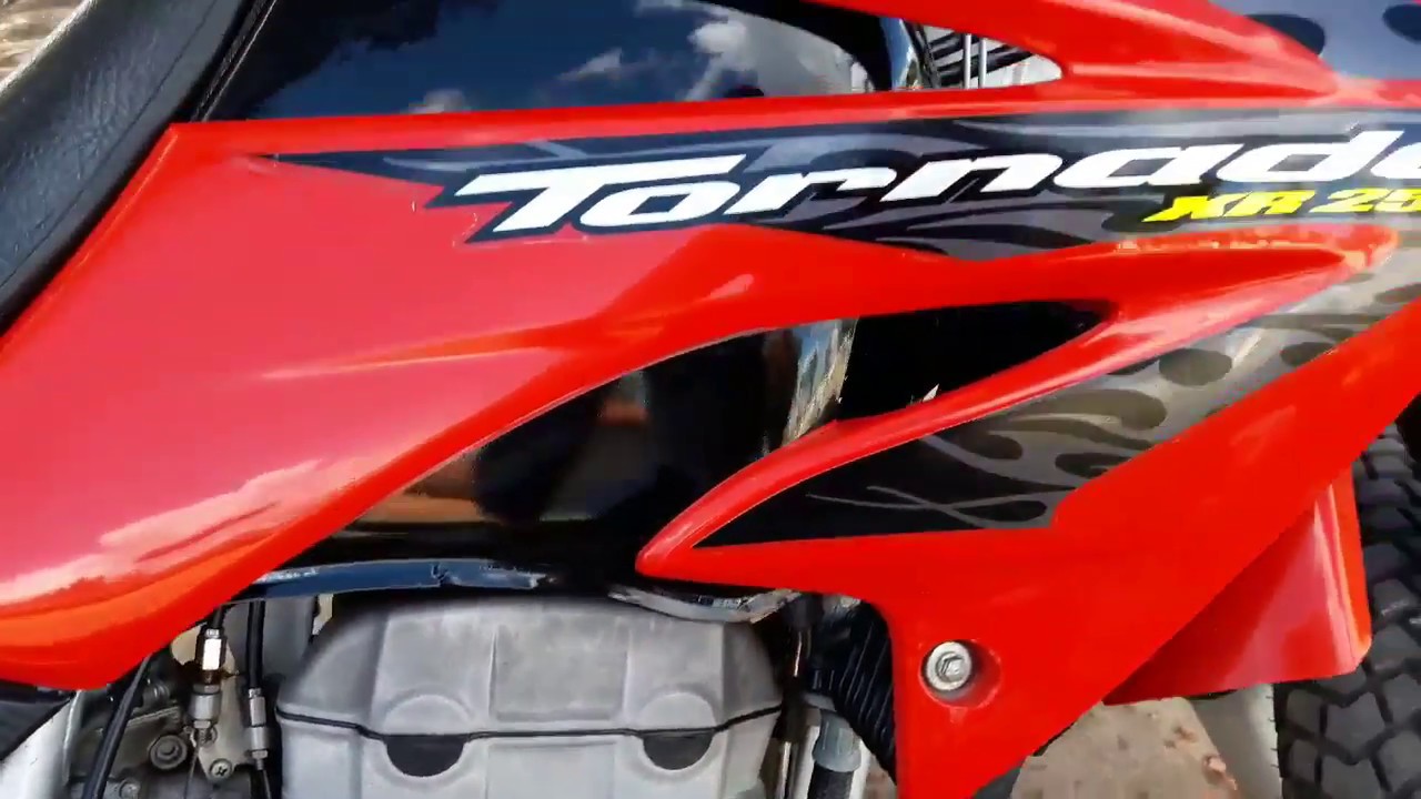 Apresentando a XR 250 Tornado ano 2008, a &uacute;ltima fabricada aqui no Brasil!!!!!