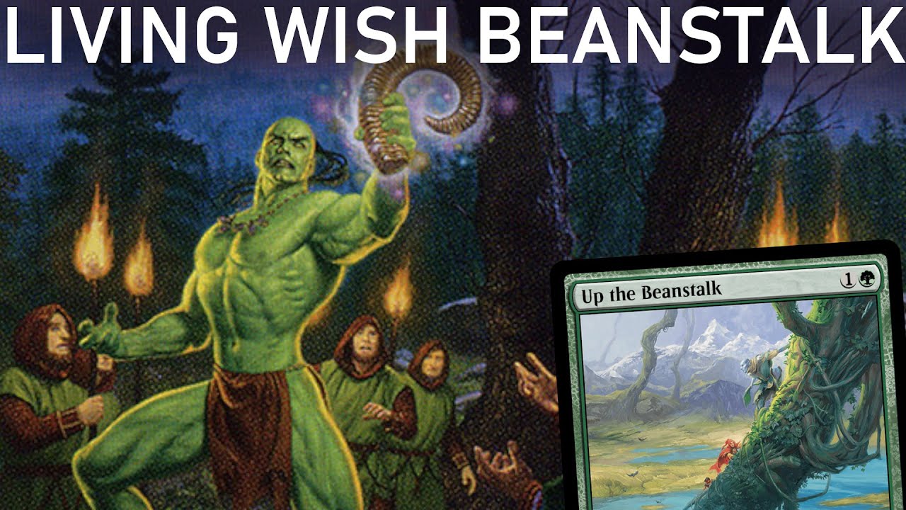 LIVING FOR BEANS! Legacy Living Wish Bant Up The Beanstalk Control. MTG