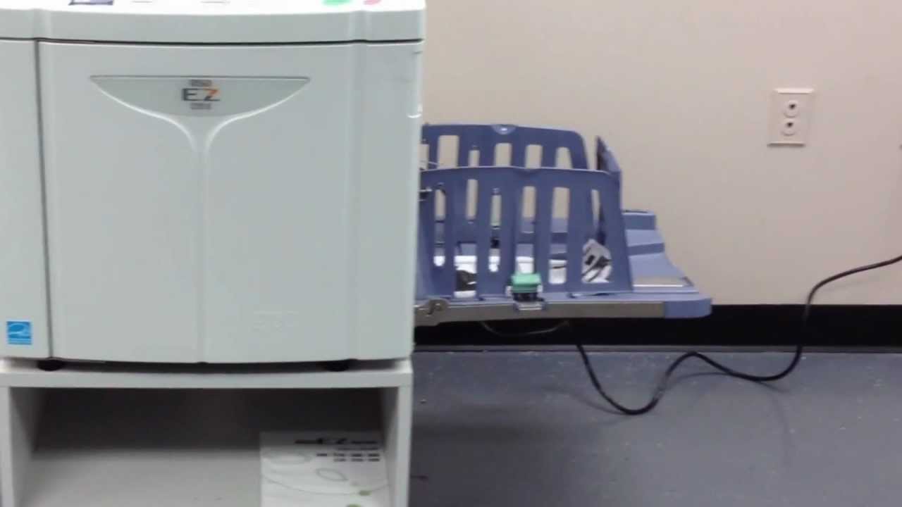 Riso EZ220U Testing