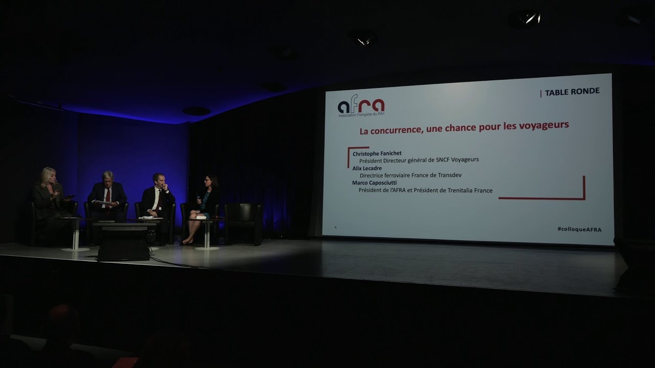 Table ronde « La concurrence, une chance pour les voyageurs » - Colloque AFRA 2025