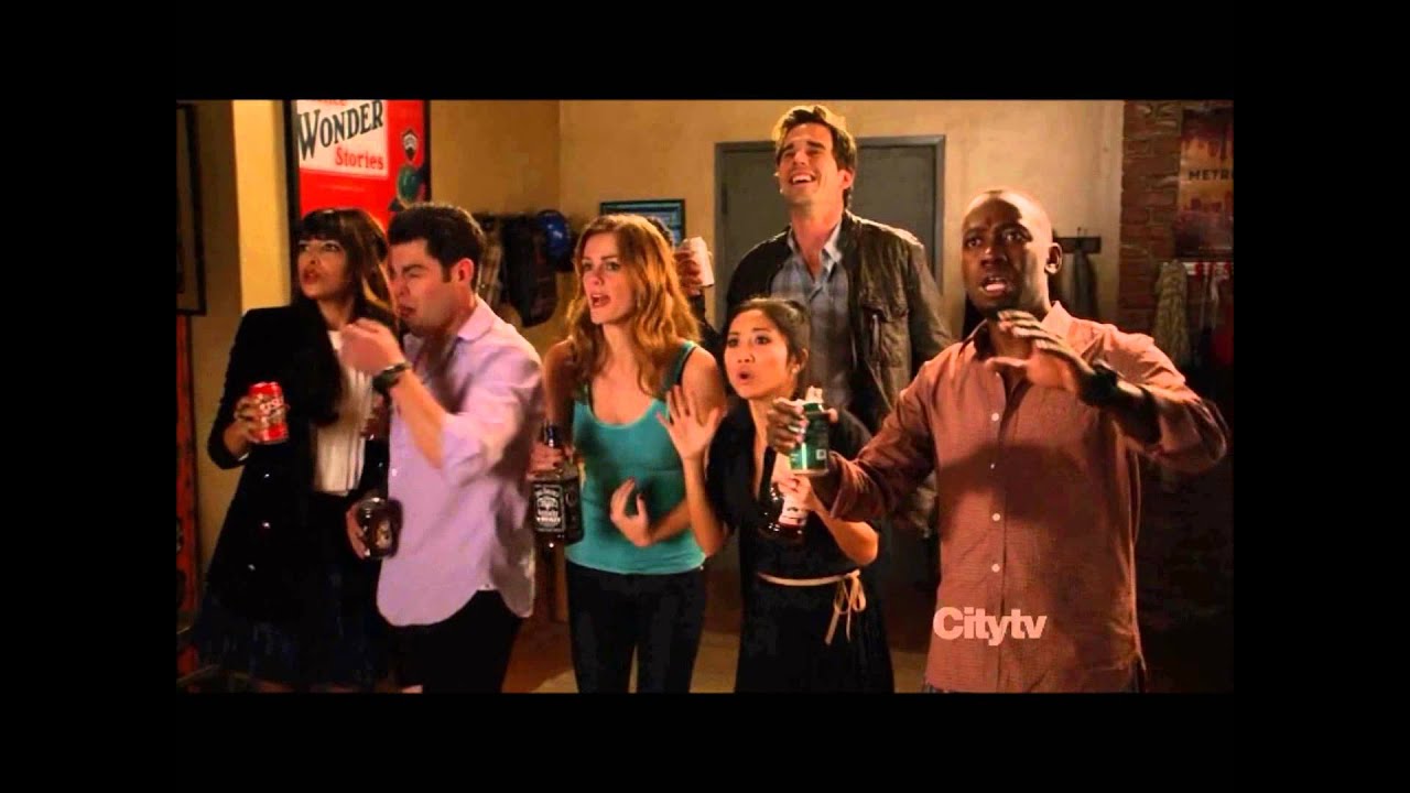 New Girl - 2x15 NICK & JESS - AMAZING FIRST KISS!!!