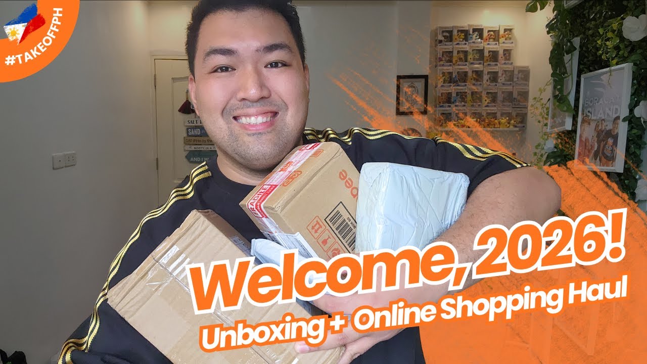 Welcome 2026 sa Batangas! LAST ONLINE SHOPPING Haul for 2025 + New Year Ganap | TakeOffPH