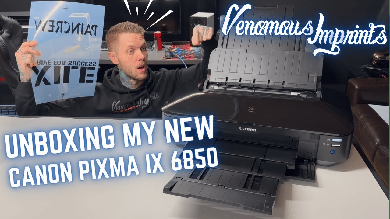 NY PRINTER! CANON PIXMA IX6850!