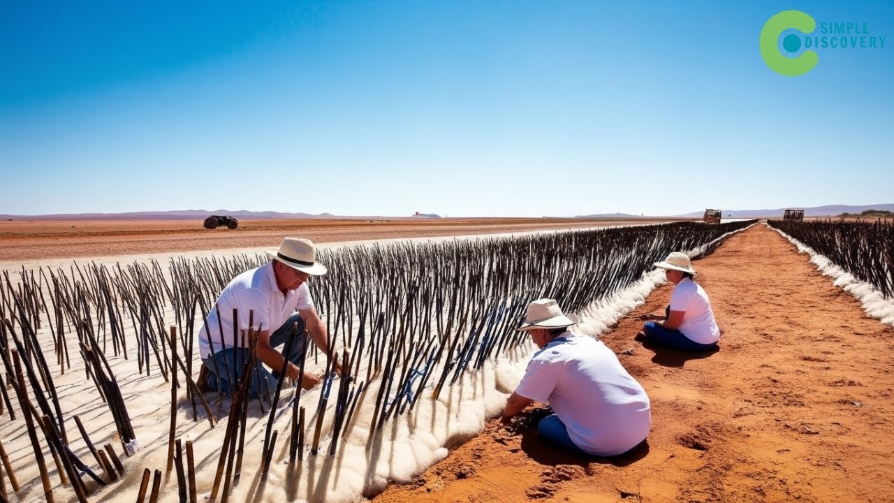 AUSTRALIA BURIES TONS OF SHEEP WOOL UNDER DEAD LAND After 3 Months, THE RESULTS ARE CRAZY