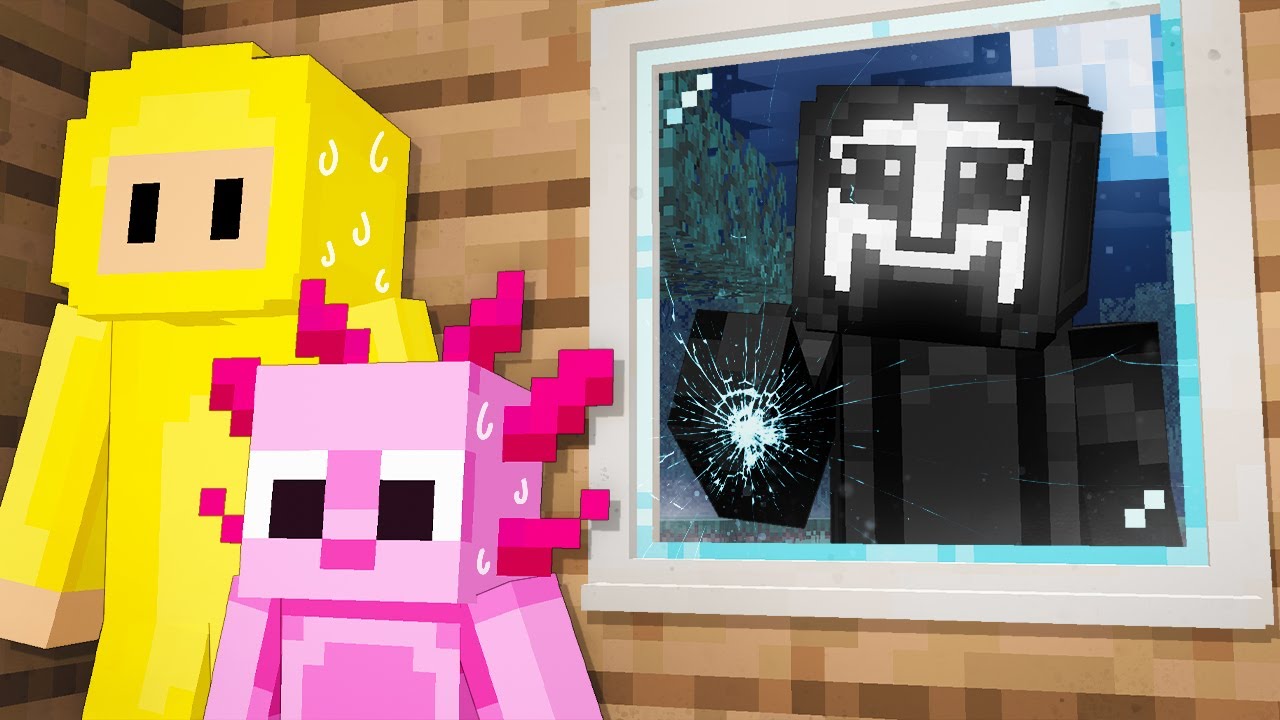 Playing As THE KNOCKER To Troll My Friend in Minecraft…