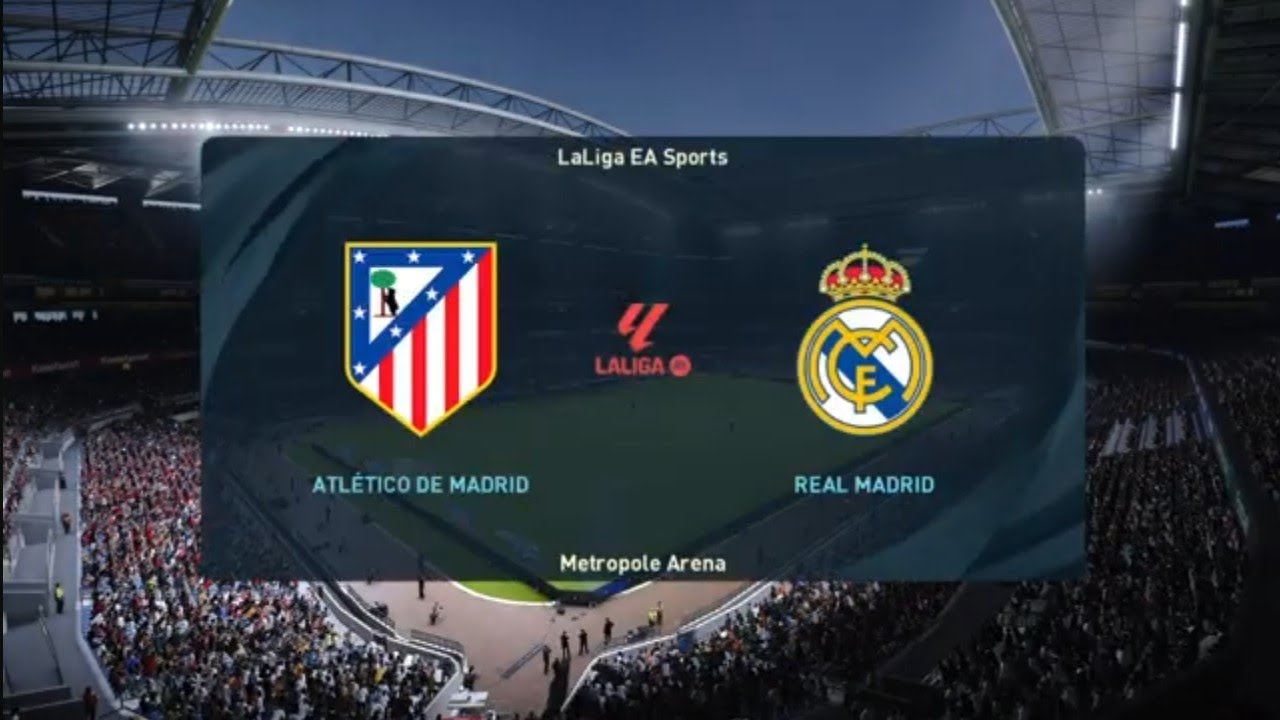 Chile Pes Ps4 / Atletico de Madrid vs Real Madrid/ Semifinal Supercopa 2026