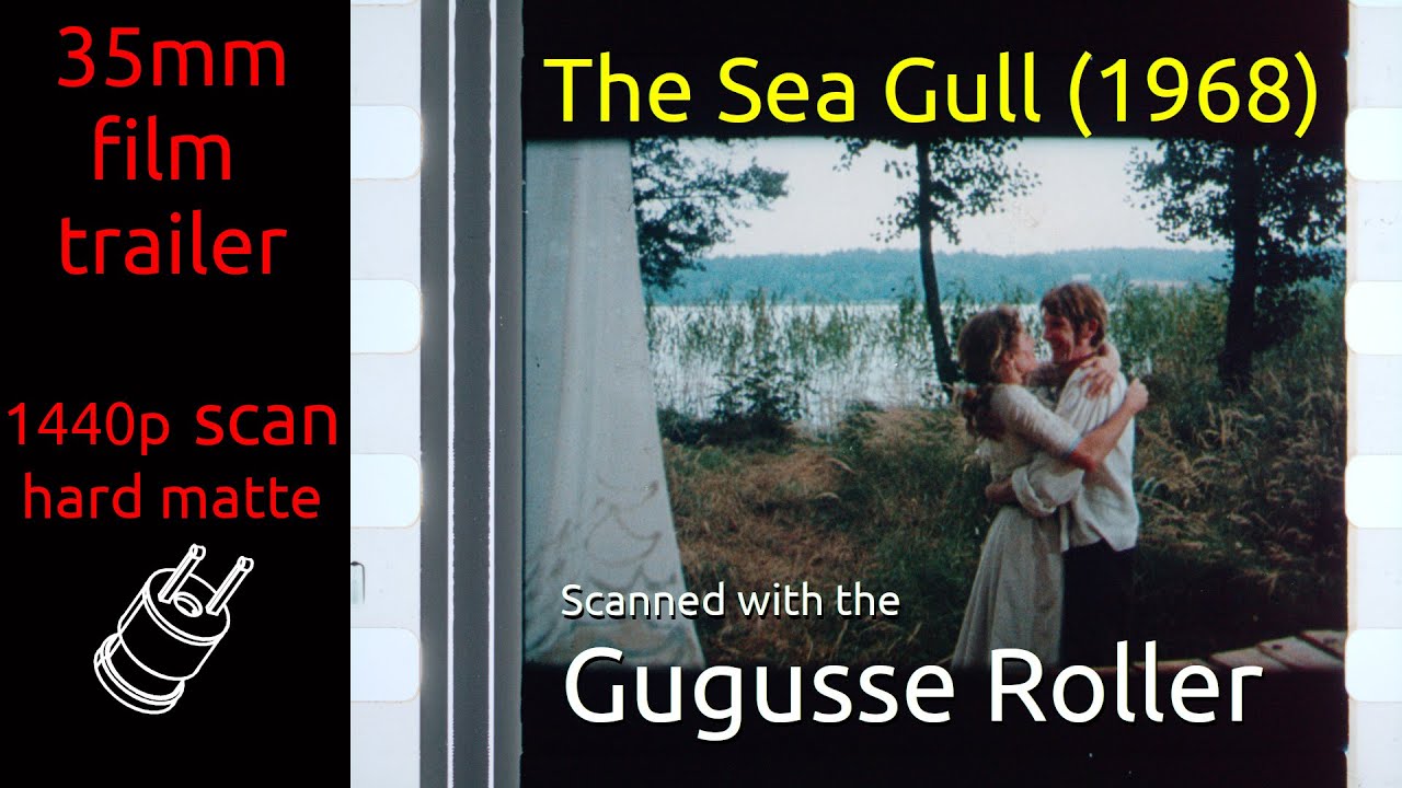 The Sea Gull (1968) 35mm film trailer, flat hard matte, 1440p