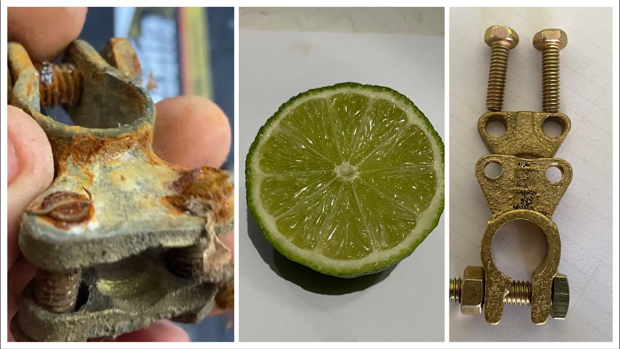 Como limpar zinabre, ferrugem muito fácil e  barato.