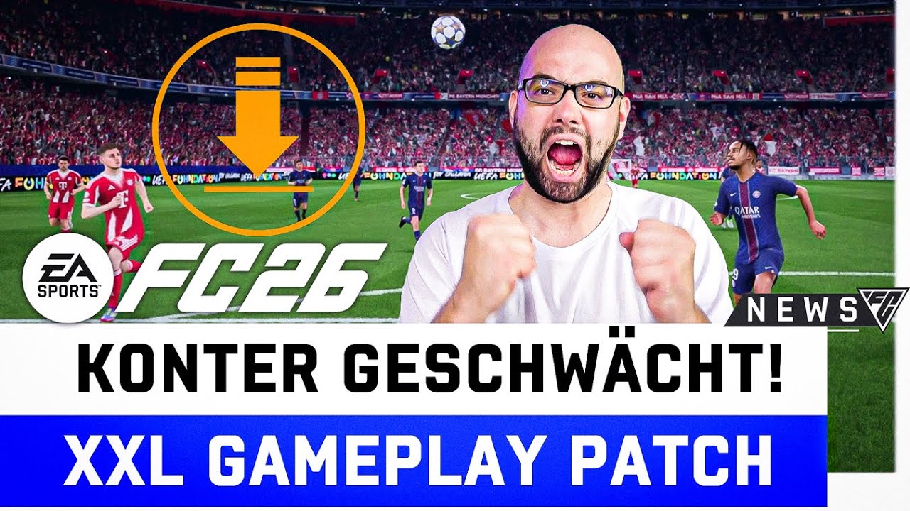 FC26 XXL GAMEPLAY Patch is da!!!😯🔥Endlich KONTER Spiel geschw&auml;cht!