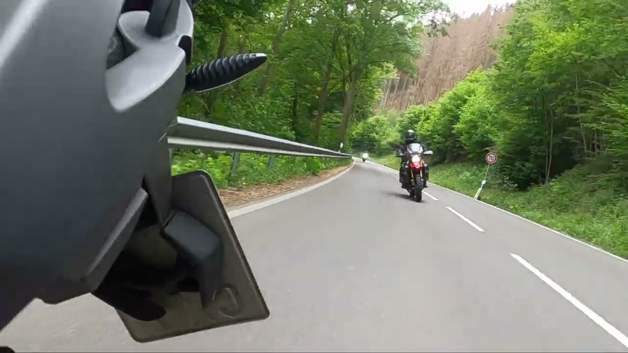 Mitfahrvideo im Bergischen Land