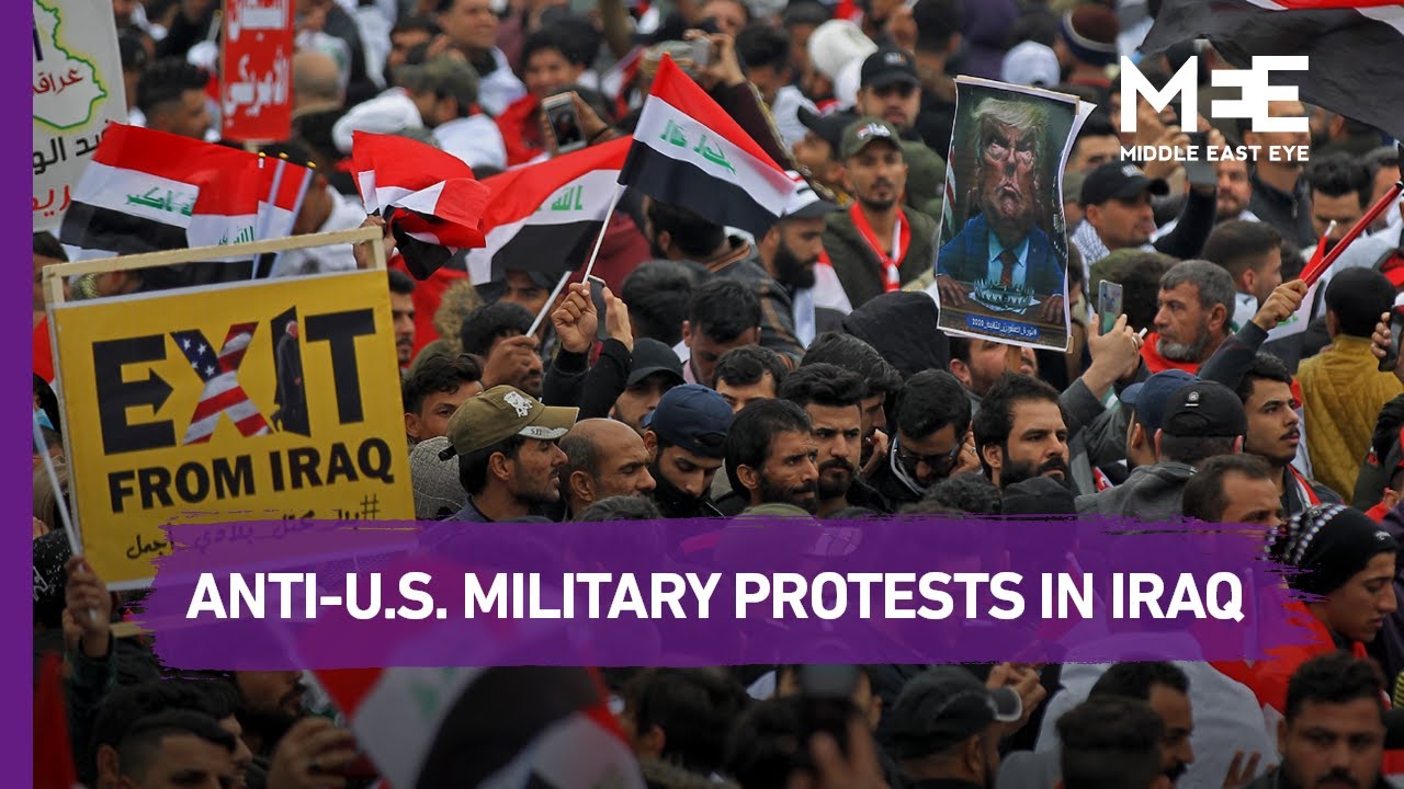 Anti-U.S. Military Protests in Iraq