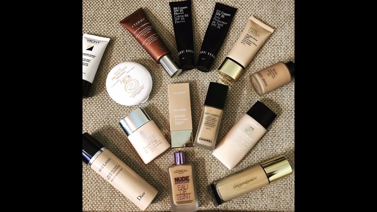 Bobbi Brown, Estee Lauder, Chanel, YSL, Armani - мои тональные основы. Часть 1