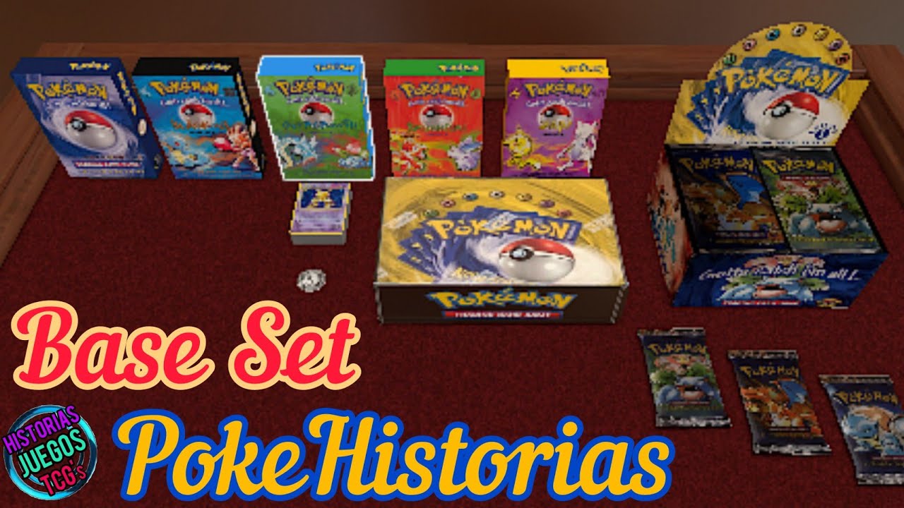 PokeHistorias: BASE SET Primera Expansión Pokémon TCG 1999