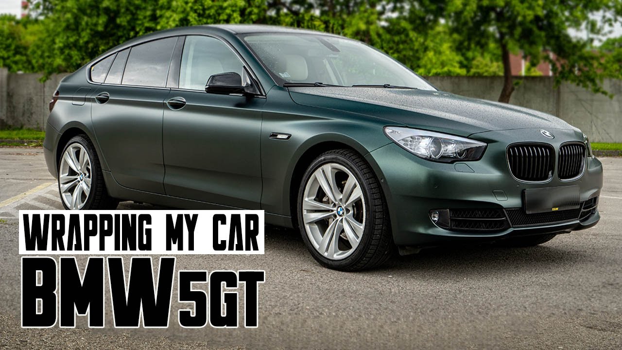 BMW 5 GRAN TURISMO IN SMARAGD GREEN FROM PWF | Wrapping my car