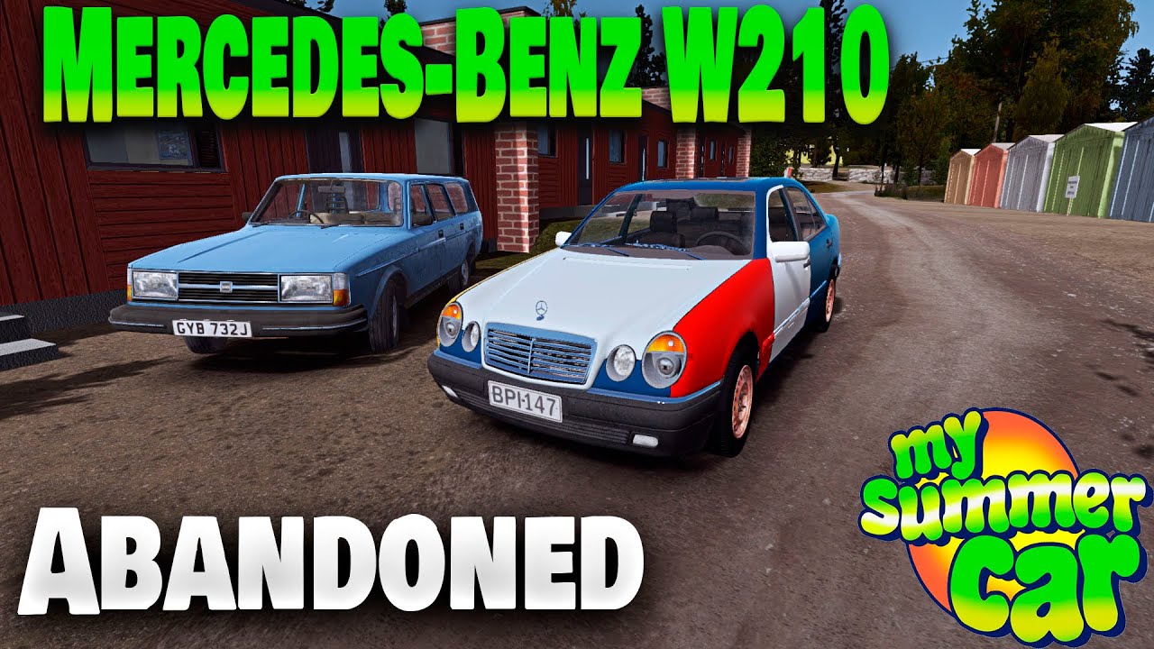 ВОССТАНОВЛЕНИЕ БРОШЕННОГО МЕРСЕДЕСА W210  I My Summer Car
