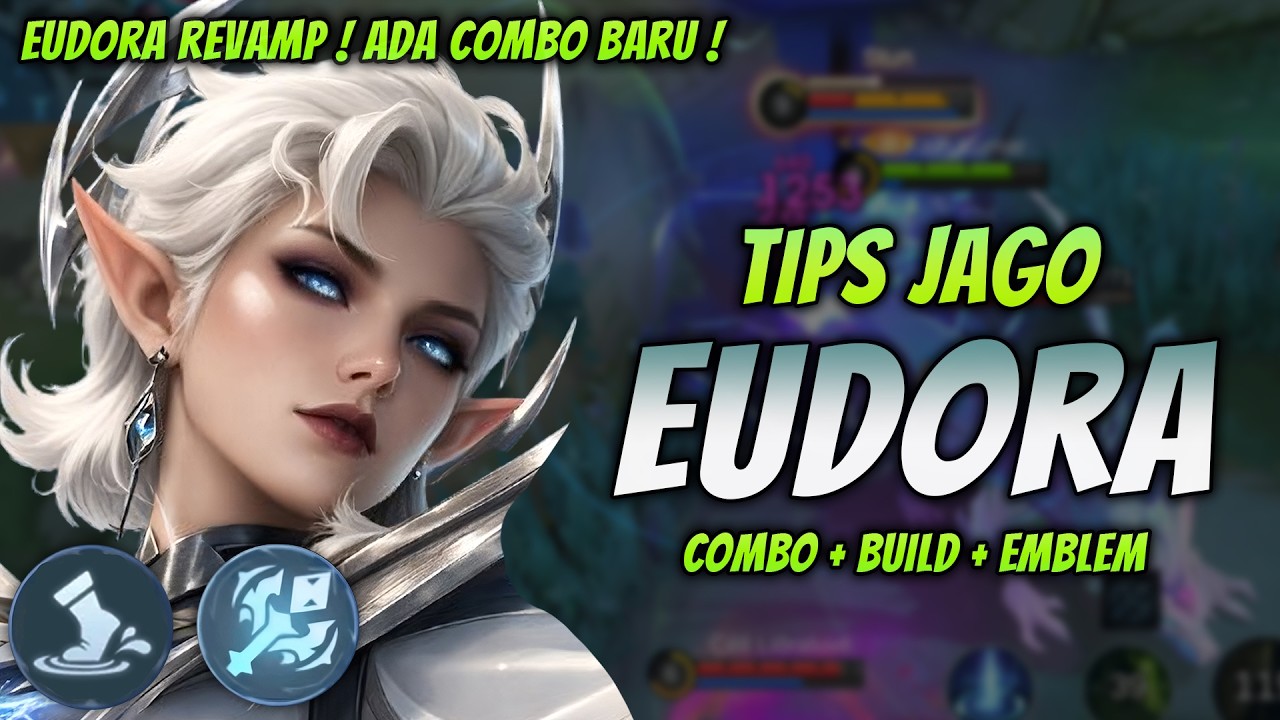 CARA MAIN EUDORA REVAMP ! BUILD & EMBLEM EUDORA REVAMP TERSAKIT 2026 ! | EUDORA MID LANE GAMEPLAY
