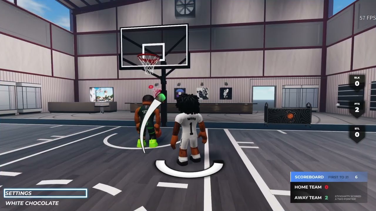 BEATIN A TRASH TALKER IN HOOP JOURNEY
