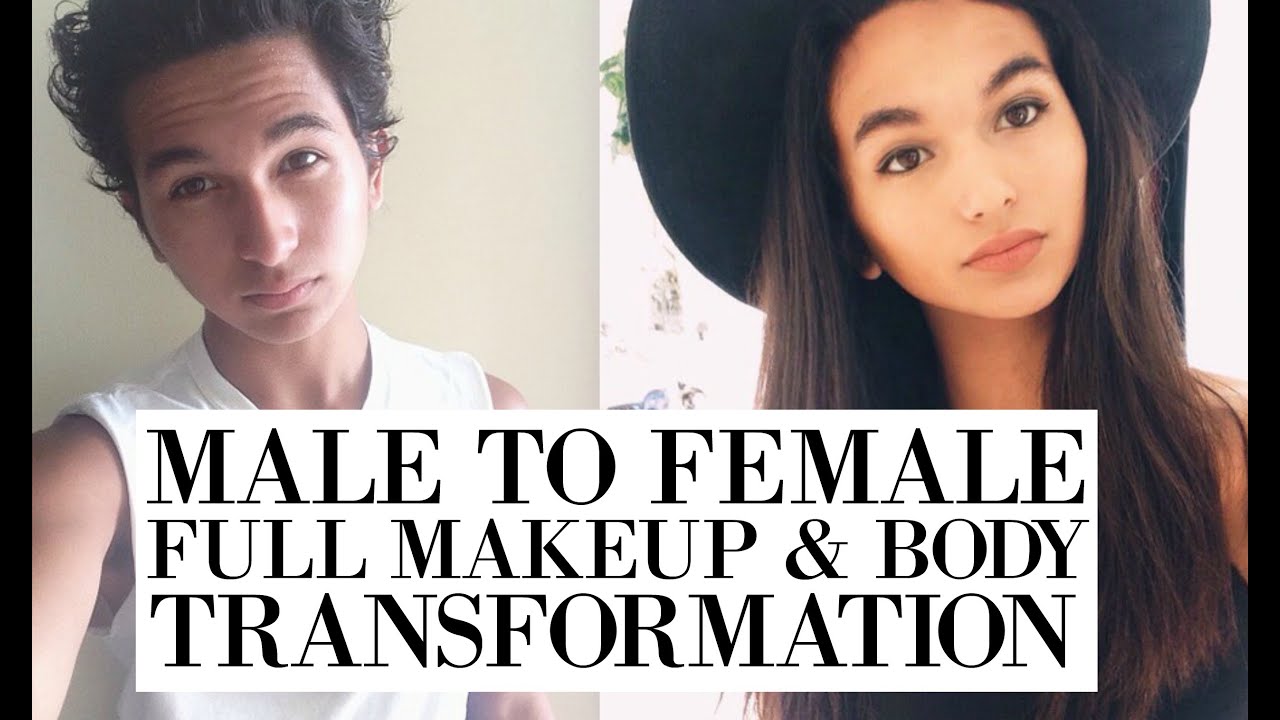Male To Female Full Makeup & Body Transition - Kat Wilderness