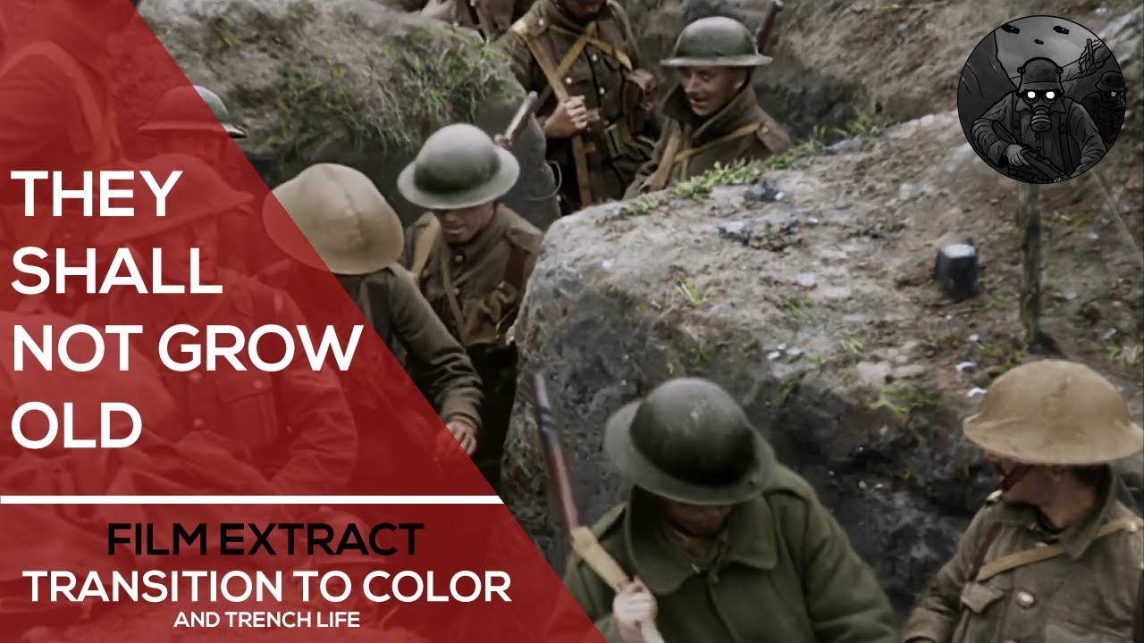 Transition to Color and Trench Life - They Shall Not Grow Old | Film Extract