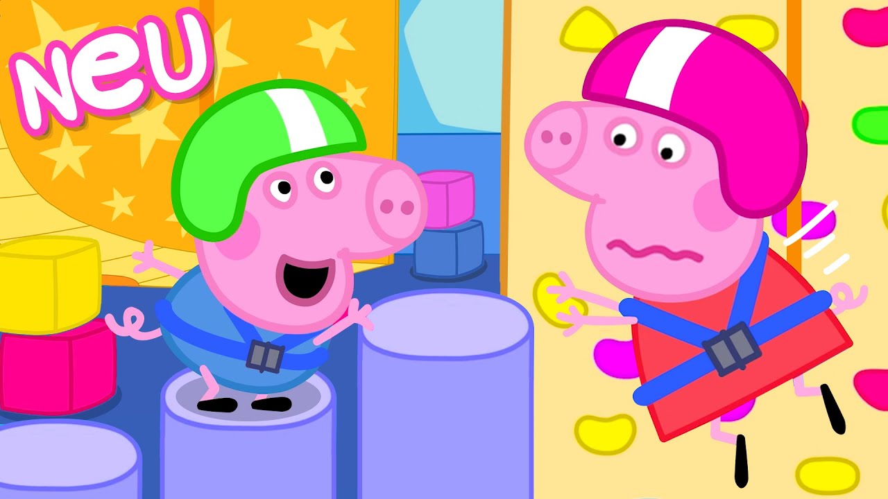 Peppa-Wutz-Geschichten | Die Kletterhalle | Videos für Kinder