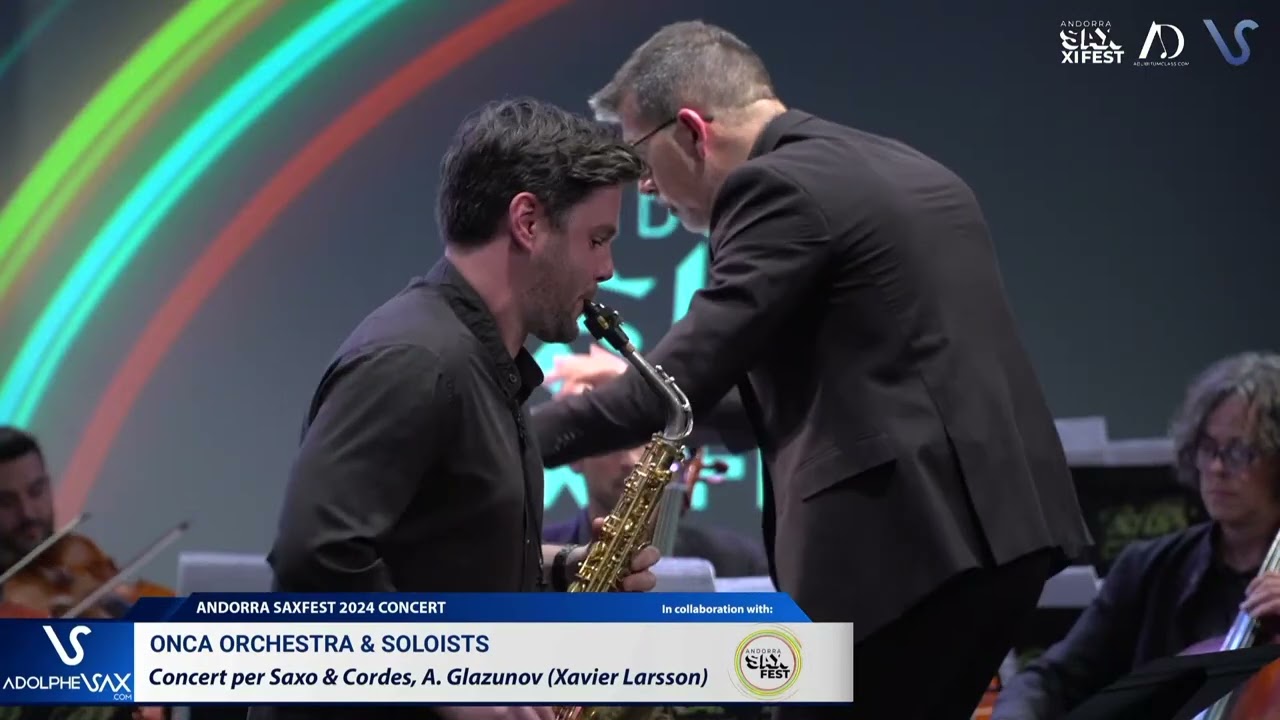 Concert per Saxo & Cordes, Alexandre Glazunov (Xavier Larsson Soloist) with ONCA